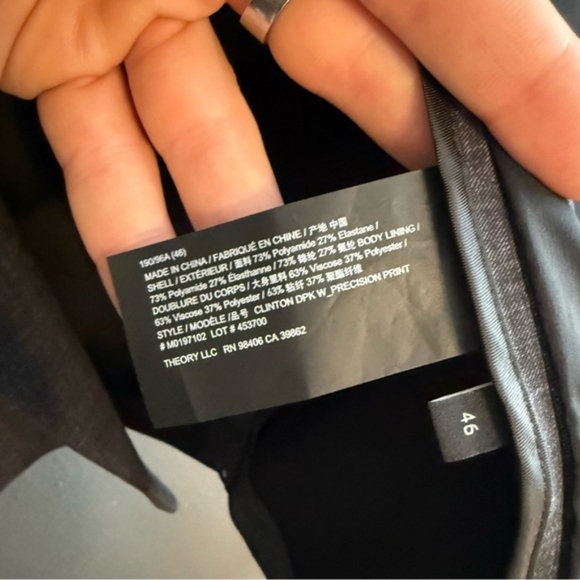 Theory Clinton Blazer - Picture 9 of 9